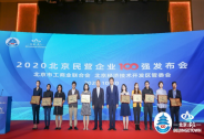 權威發布|神州控股位列2020北京民營企業科技創新百強第4