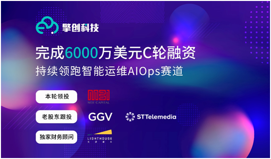 擎創科技完成6000萬美元C輪融資，M31資本領投GGV紀源資本繼續跟投
