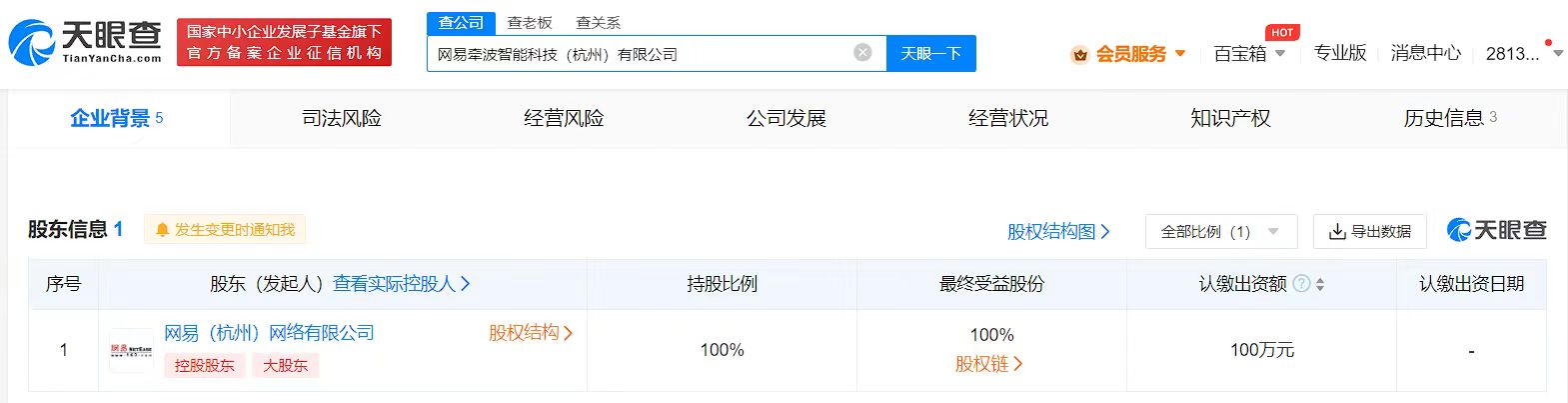 網易成立兩家智能科技新公司
