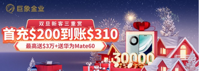 全球局勢(shì)動(dòng)蕩金價(jià)或至2500？巨象金業(yè)30000交易贈(zèng)金助您盈戰(zhàn)金市！