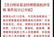 基金經理集體崩塌：蔡嵩松、張坤、林園，全都巨虧